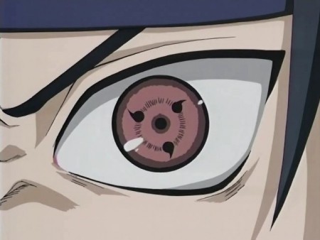 Ojo Sharingan de sasuke